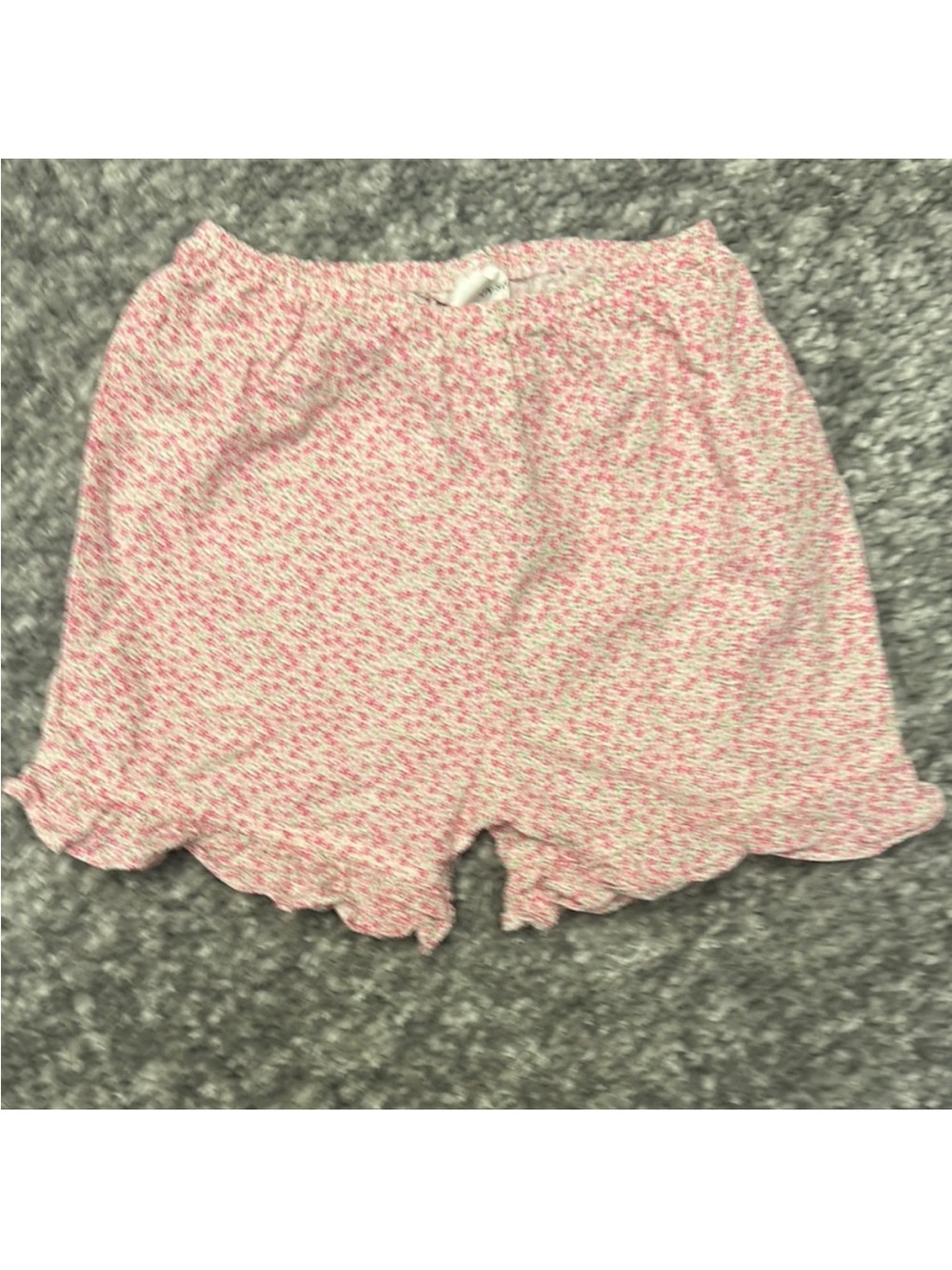 Lullaby Pink Floral Ruffle Collar Top & Matching Shorts Set 2T - Picture 5 of 6